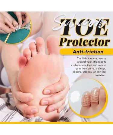 Silicone Toe Protector - Clear Anti-Friction Caps for Toe Covers (20 PCS) - Buy Online on GoSupps.com