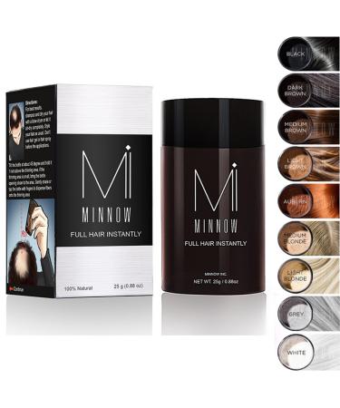 Natural Hair Loss Concealer - Hair Building Fibers for Men and Women 0.87oz (Black) - Buy Online on GoSupps.com