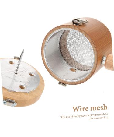 Solustre Moxibustion Wood Tools - 4-Sentence Hand Devices & Massage Tool Holder | High-Quality Solid Wood & Stainless Steel Moxibustion Suite - Buy Online on GoSupps.com