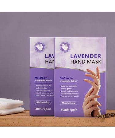 Deep Moisturising Hand Mask for Dry Cracked Hands Hand Moisturising Gloves - Hand Masks Hand Care Spa Treatment Soothe & Hydrate Dry Skin Nails Cuticles - 5 Packs Lavender Lavender #1 - Buy Online on GoSupps.com