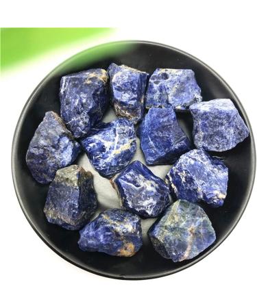 Crystal Hole Beautiful 1PC Natural Rough Sodalite Raw Quartz Gemstones Specimen Reiki Home Decor Natural Quartz Crystals Great Choice for Home Decoration Crystal Hole - Buy Online on GoSupps.com