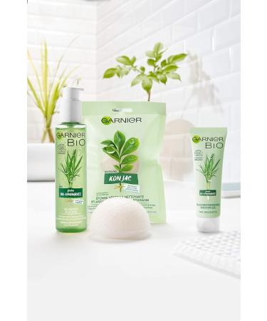  Garnier Garnier Cleansing Gel cleanses refreshes the skin moisturizing for normal to combination skin Garnier Bio Organic Lemongrass 1 pack (1 x 150 ml) - Buy Online on GoSupps.com