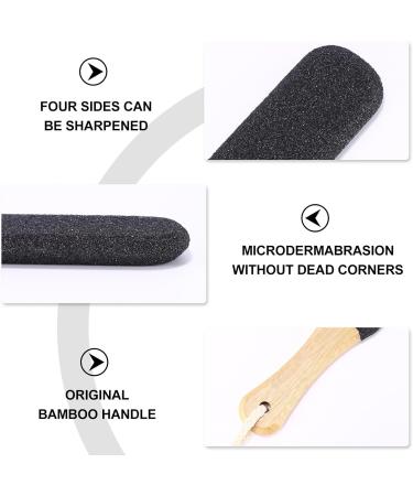 Pwocvoe Four Sided Foot File Foot Rasp Feet Hard Skin Remover Pedicure Scrubber Tool for Men Women Dead Skin Heel Callus Remover Pedicure File - Buy Online on GoSupps.com