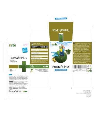 Virte Prostafit Plus: Premium Palmetto Muira Puama Ginseng & Ginkgo Biloba Extract for Men's Health - Boost Vitality & Well-Being - Buy Online on GoSupps.com