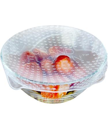 Grand Fusion Silicone Food Wrap 4 pk Reusable & Stretchable - Buy Online on GoSupps.com