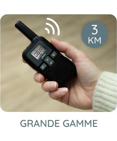 Alecto DBX80BK Baby Monitor - 3km Range Rechargeable VOX Function - Black/White - International Shipping Available - Buy Online on GoSupps.com