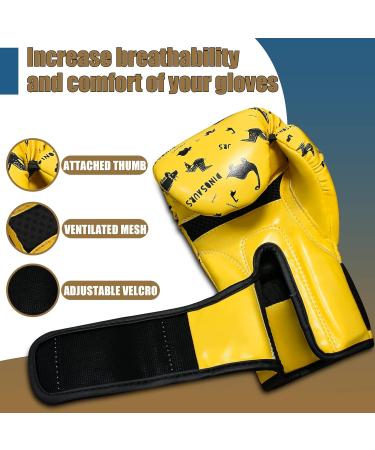 Shop Fantecia 6 oz Kids Boxing Gloves - Ideal for Ages 3-8 | Youth Kickboxing Training Gloves for Punching Bags - Buy Online on GoSupps.com
