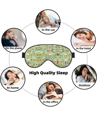 Guinea Pig Soft Sleep Eye Mask | Breathable Eye Patch for Women | Perfect for Travel & Relaxation - Buy Online on GoSupps.com