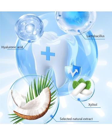 Individual Mouthwash Sachets - 15 Oral Care Sachets - Fruity Scent Instant Freshness Adult Travel Bathroom Meals - Buy Online on GoSupps.com