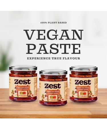 Zest Vegan Sundried Tomato Paste Pack of 6 x 170g - Buy Online on GoSupps.com