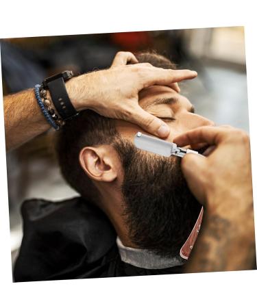 Premium Stainless Steel Razor Handle & Travel Styler | Manual Hairdresser Scissors & Blades for Men - Perfect for Grooming on the Go - Buy Online on GoSupps.com