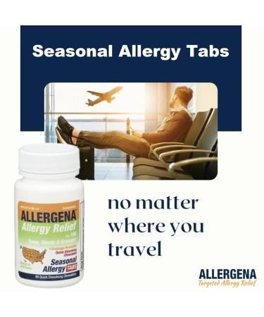 Buy PROGENA Allergena Seasonal Allergy Tabs - 90 Tablets | Fast International Shipping - Buy Online on GoSupps.com