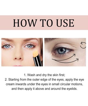 Retinol Eye Cream Stick | Eye Cream Anti Aging Bag Balm | Instant Lift Plus Eye Bag Instant Eye Lift. Instantly Removes Bags Dark Circles Firming Delicate skin (1) - Buy Online on GoSupps.com