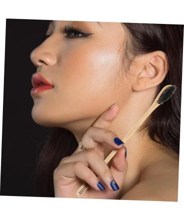 FOMIYES Wooden Eyebrow Comb & Eyelash Shaping Tool - Perfect Makeup Brush for Flawless Brows & Stunning Lashes - Buy Online on GoSupps.com