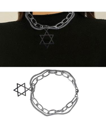 Oralgo Double-Lying Star-Trailer Bracelet | Modern Adjustable Stainless Steel Wrist Jewelry for Parties | Stylish Pendant Bangle - Buy Online on GoSupps.com