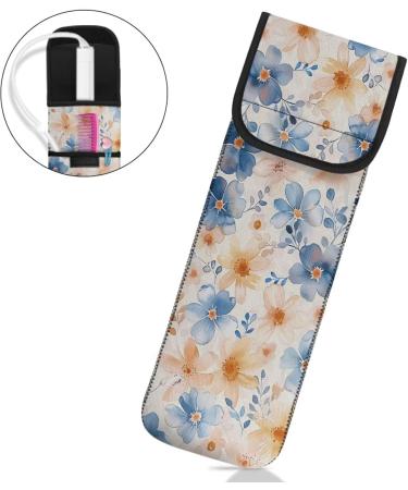 Heat Resistant Neoprene Curling Iron Holder | Flashideas Flower Storage Bag for Curling Irons & Hair Tools - Buy Online on GoSupps.com