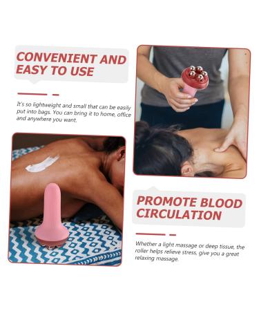 Buy Premium Pink Massage Roller - Effective Body & Face Massager | International Shipping - Buy Online on GoSupps.com