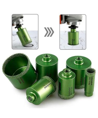 Hole Saw Opener for Drill Diamond Hole Drill Bit Punching Holes in Glass Holesaw Holesaw Cutting Tool for Industrial for Marble Granite Ceramics Porcelain Tiles (45mm) - Buy Online on GoSupps.com