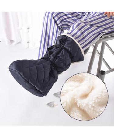 Buy Paowsietivity Adjustable Foot Warmer for Men & Women - Windproof Reusable Calf Footprint Covers in Blue - One Size Fits All - International Shipping Available - Buy Online on GoSupps.com