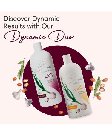 Nora Ross Classic Garlic Shampoo for Hair Loss & Growth | Anti-Dandruff | Oily Hair Solution | 32 Oz - Buy Online on GoSupps.com