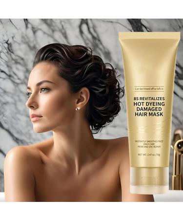 Curl Cream - Leave-In Conditioner for Damaged Hair | Nourishing and Softening Anti-Split End Treatment for Women and Men - Buy Online on GoSupps.com