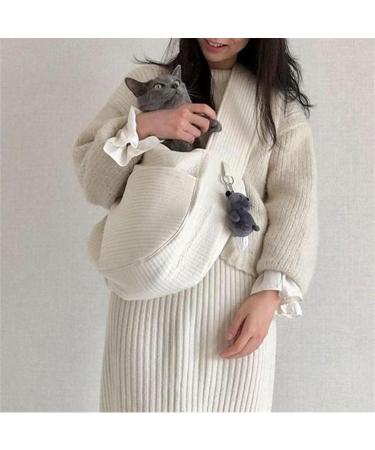 BDSHUNBF Dog Cat Sling Carrier Pet Carrier Dog Carriers for Small Dogs Pet Sling with 2 Front Pocket for Subway Outdoor Travel Puppy Kitty Cat Rabbit Carrier for Daily Use - Buy Online on GoSupps.com