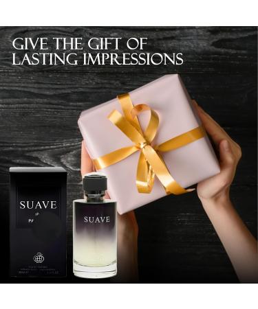 Suave Sensual Woody Fragrance for Men | Long Lasting Cologne Aromatic Scent Eau de Parfum Natural Spray - Great Holiday Gift 3.4 Fl Oz/100 Ml - Buy Online on GoSupps.com