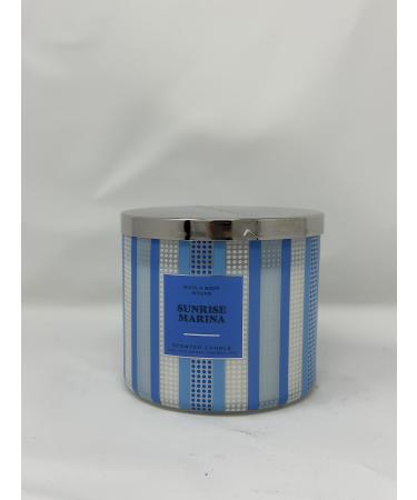 Sunrise Marina 3-Wick Candle 14.5 oz / 411 g Made with Natural Essential Oil
