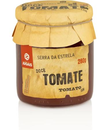 Tomato Jam - Set of 3 x 280g Jars - Hand Harvested Tomatoes - Ideal for Desserts and Breakfasts - No Colouring or Preservatives - Portuguese Gourmet Product - Buy Online on GoSupps.com