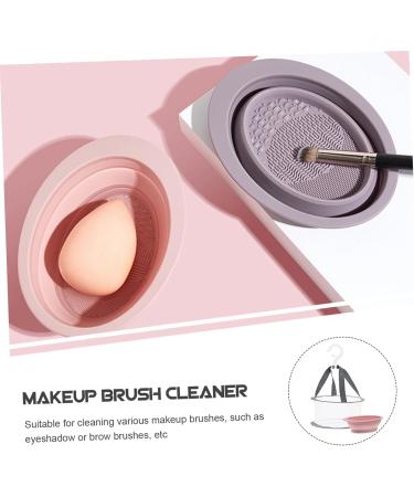 FRCOLOR 1 Set Makeup Brush Cleaning Silico Brush Cleaner Esponjas Para Maquillaje Brush Cleaning Pad Cosmetic Brush Cleaner Mat Makeup & Tools Cleaning Brush Fabric Not Hurt - Buy Online on GoSupps.com