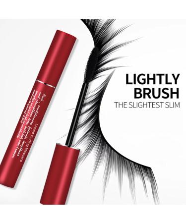 Lash Extension Mascara Natural Lengthening and Thick Mascaras | Long Lasting Lashes Mascara Gentle to Eyes No Smudging Easy to Be Removed Qmisify - Buy Online on GoSupps.com