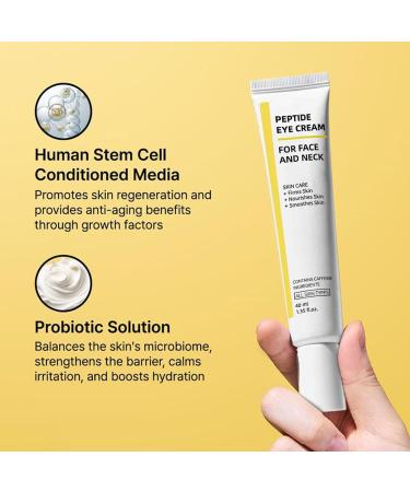  Qkbuza Eye Cream - 40ml Firming Cream - Nourishing Eye Care | For Men Morning Evening Anti-Puffiness Concealer Daily Firming Beauty - Buy Online on GoSupps.com