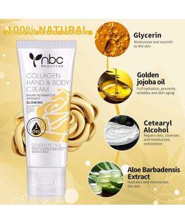 NBC Beautilab Hand Cream for Dry Skin Relieves and Repairs Extremely Dry Cracks 3 Pieces Durable and Non-Oily Hand Lotion Travel Size - Buy Online on GoSupps.com