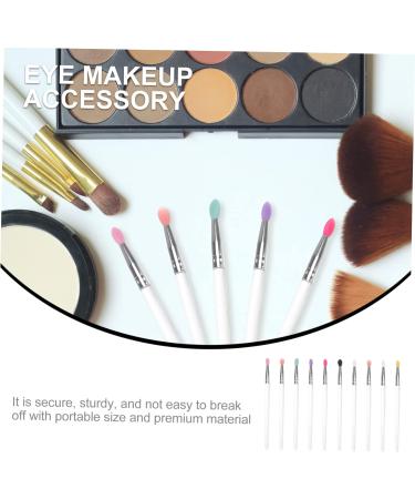 FRCOLOR 10pcs Eye Shadow Brush Make up Accessories Eyeshadow Women Makeup Brush Scrubber Miss Face - Buy Online on GoSupps.com