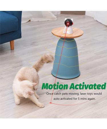 AUKL Motion Activated Cat Laser Toy for Indoor Pets - Interactive and Engaging Entertainment for Cats and Dogs - Buy Online on GoSupps.com