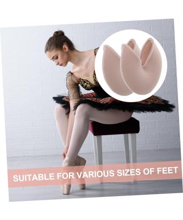 Healvian Silicone Gel Soft Slippers Pointed Heel Toe Protectors - Beige 10X9.5cm - Buy Online on GoSupps.com