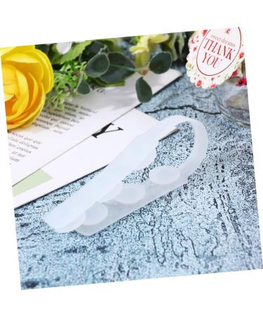 Minkissy 8st Mask Extension Hooks | Anti-Strangulation Face Mask Adapters | White Headband Connectors for Hearing Protection - 15.8x1.5cm - Buy Online on GoSupps.com