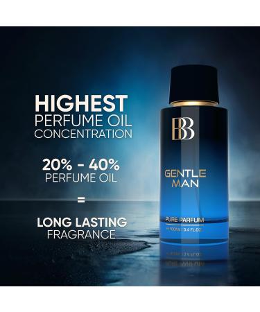 Bergamot_Beaute GENTLE MAN Aquatic Pure Parfum | Bergamot Musk & Vanilla | 12+Hrs Long Lasting Perfume for Men | Higher Concentration than EDP 100ML - Buy Online on GoSupps.com