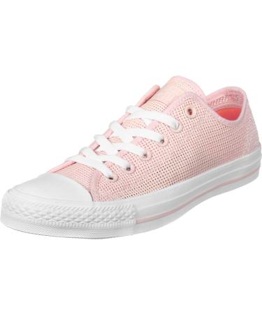 Buy Converse Leather Chucks CT AS OX 151251C Black - Stylish Pink Vapor Glow Sneakers | International Shipping - Buy Online on GoSupps.com