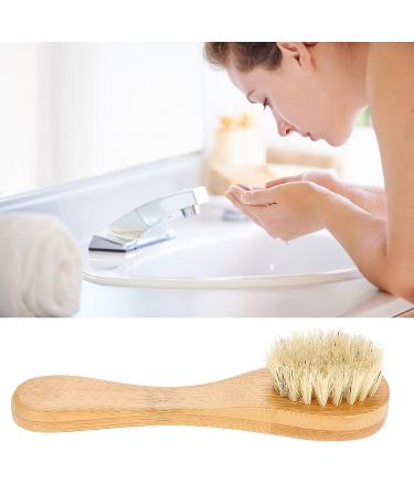 Portable Wooden Face Cleaning Brush | Deep Cleansing & Massage for Radiant Skin - Buy Online on GoSupps.com
