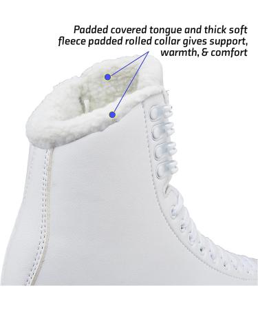 Jackson Classic SoftSkate 380 Women's/Girl's Ice Figure Skates - Size 3.0 with Fleece Lining - Buy Online on GoSupps.com