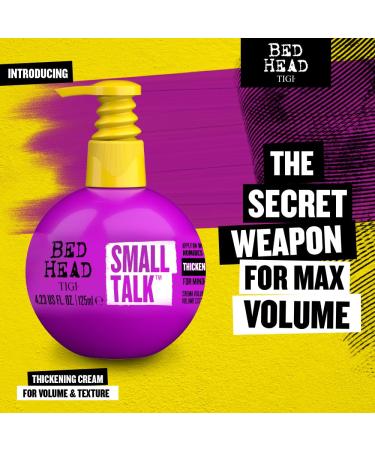 Buy Bed Head by Tigi Small Talk Volume Styling Cream for Fine Hair - 125 ml | Ideal Hair Volume & Texture - Fast International Shipping - Buy Online on GoSupps.com