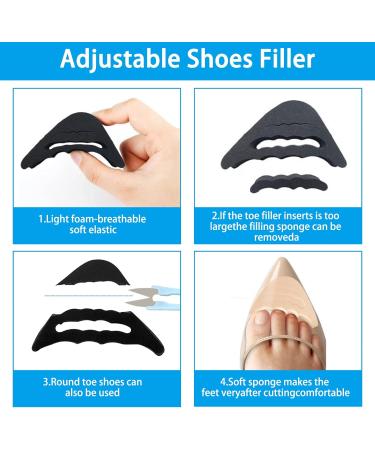 9 Pairs of Heel Cushion Inserts - Heel Protection & Filler Pads for Loose Shoes - Multicolored Shoe Heel Holders - Buy Online on GoSupps.com