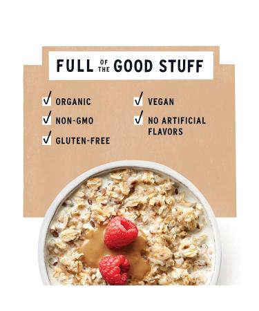purely elizabeth Organic Superfood Oats with Amaranth, Quinoa Flakes, Flax Seeds, Chia Seeds - Gluten-Free, Non-GMO - 10oz (3 Ct.) Pack - Buy Online on GoSupps.com
