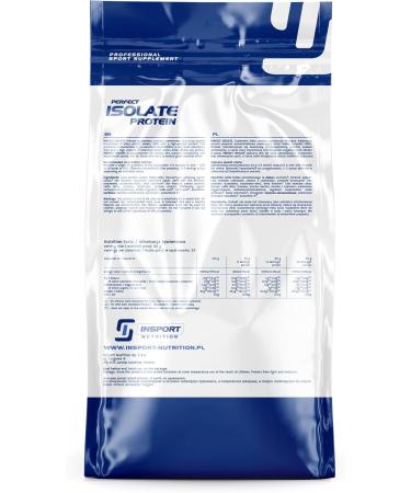 INSPORT Nutrition - PERFECT ISOLATE PROTEIN - Professional Sports Supplement - Protein Isolate - BCAA - EAA - Pure WPI - 23 Servings - 700g Powder - Taste: (Medium Vanilla) - Buy Online on GoSupps.com