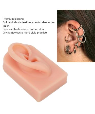 Silicone Acupuncture Ear Model - Light Skin Color | Alternative Medicine Tool - Buy Online on GoSupps.com