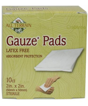 All Terrain Gauze Pads 2X2 10 Ct