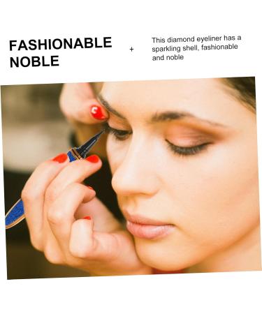 WOONEKY 2pcs Self Adhesive Mascara Lash Tool Self-adhesive Eyeliner Black Makeup Pencils Plastic Blue - Buy Online on GoSupps.com