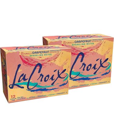 La Croix Grapefruit Sparkling Water Can 355 ml