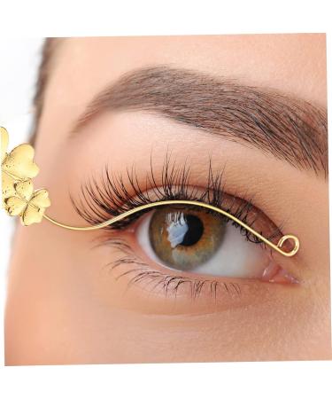 FRCOLOR 8 Pcs Eyelash Try-on Strip Eyelash Mascara 3D Mascara Eyelash Grafting Tool False Eyelashes Metal 10x3cmx2pcs Goldenx2pcs - Buy Online on GoSupps.com